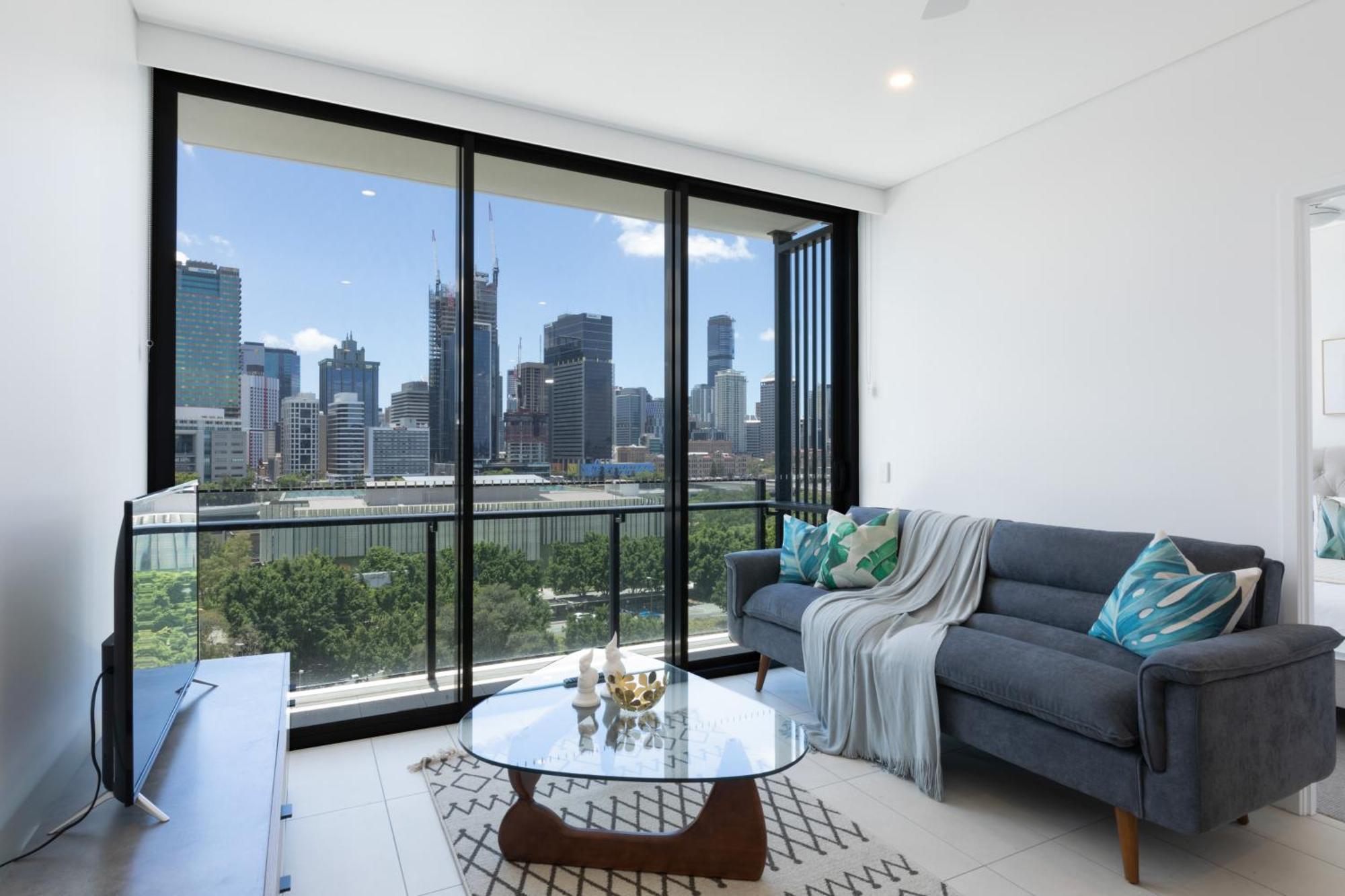 בריסביין Airtrip Apartment On Hope Street מראה חיצוני תמונה