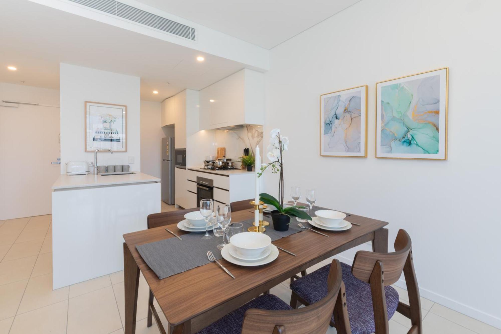 בריסביין Airtrip Apartment On Hope Street מראה חיצוני תמונה